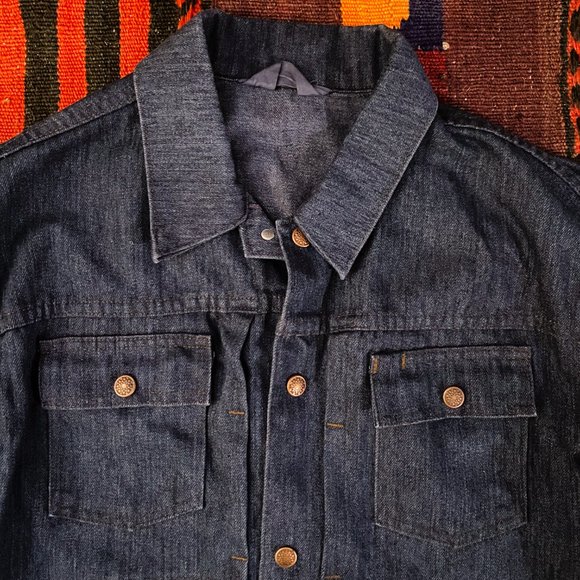 Vintage 70s Denim Jacket - Perfect Condition - Men's S - Picture 4 of 6